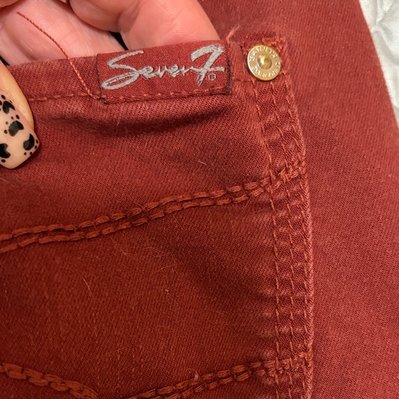 Seven7 Rust-Colored Pants - Picture 5 of 11